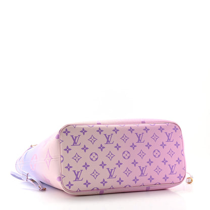 Louis Vuitton Monogram Giant Spring In The City Neverfull MM Sunrise Pastel 5 of 11