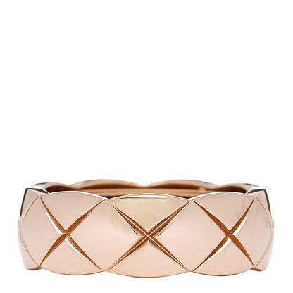 Chanel 18K Beige Gold Small Coco Crush Ring 53 6.5 3 of 6