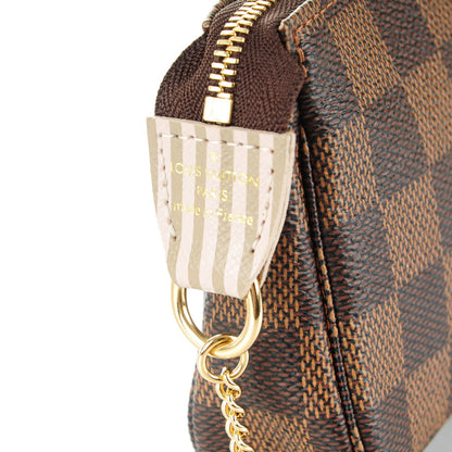Louis Vuitton Damier Ebene Trunks and Locks Mini Pochette Accessories 6 of 8