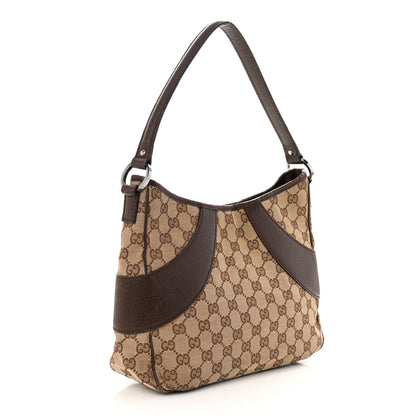 Gucci Monogram Shoulder Bag Dark Brown 3 of 14