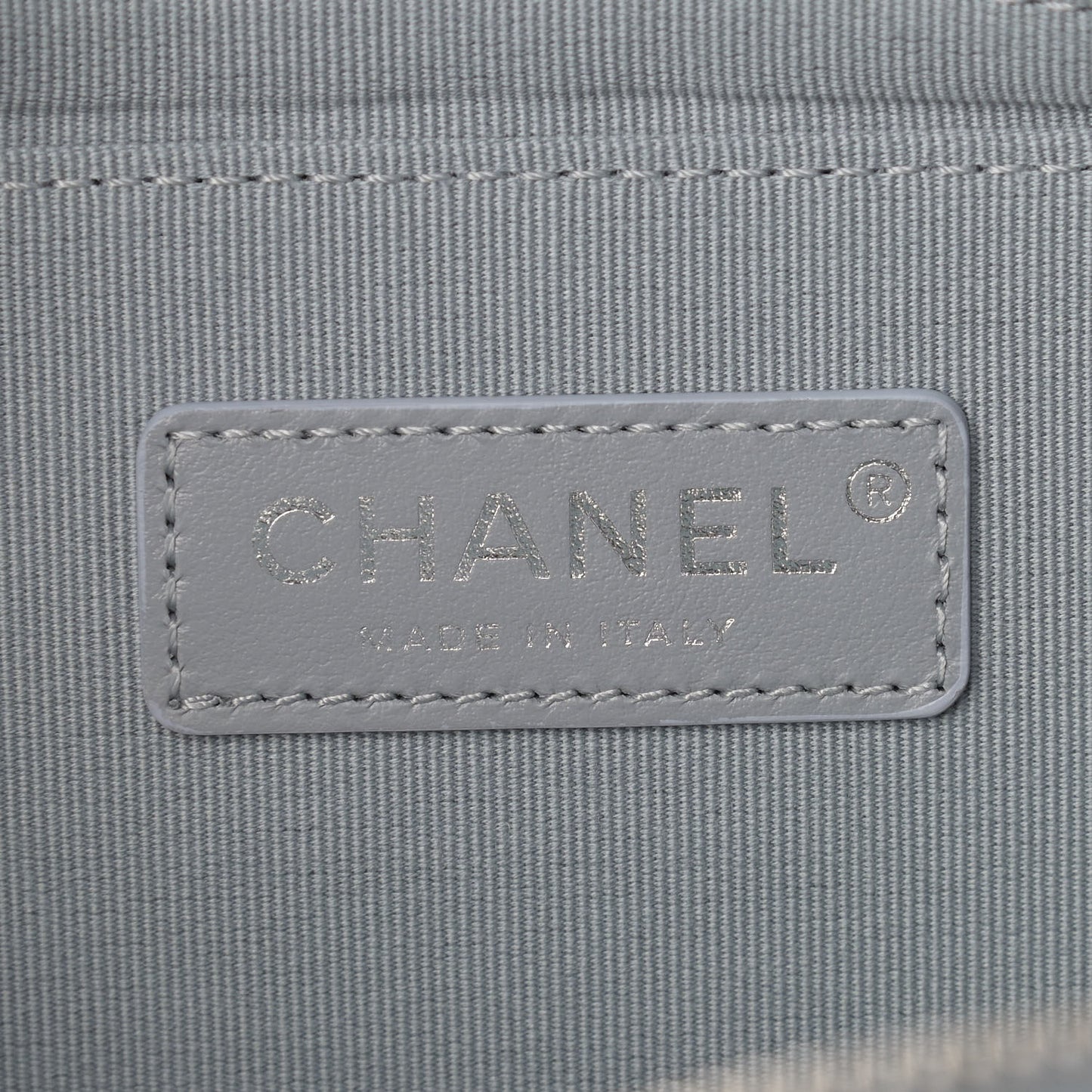 Metallic Lambskin Like A Wallet Flap Silvery Black