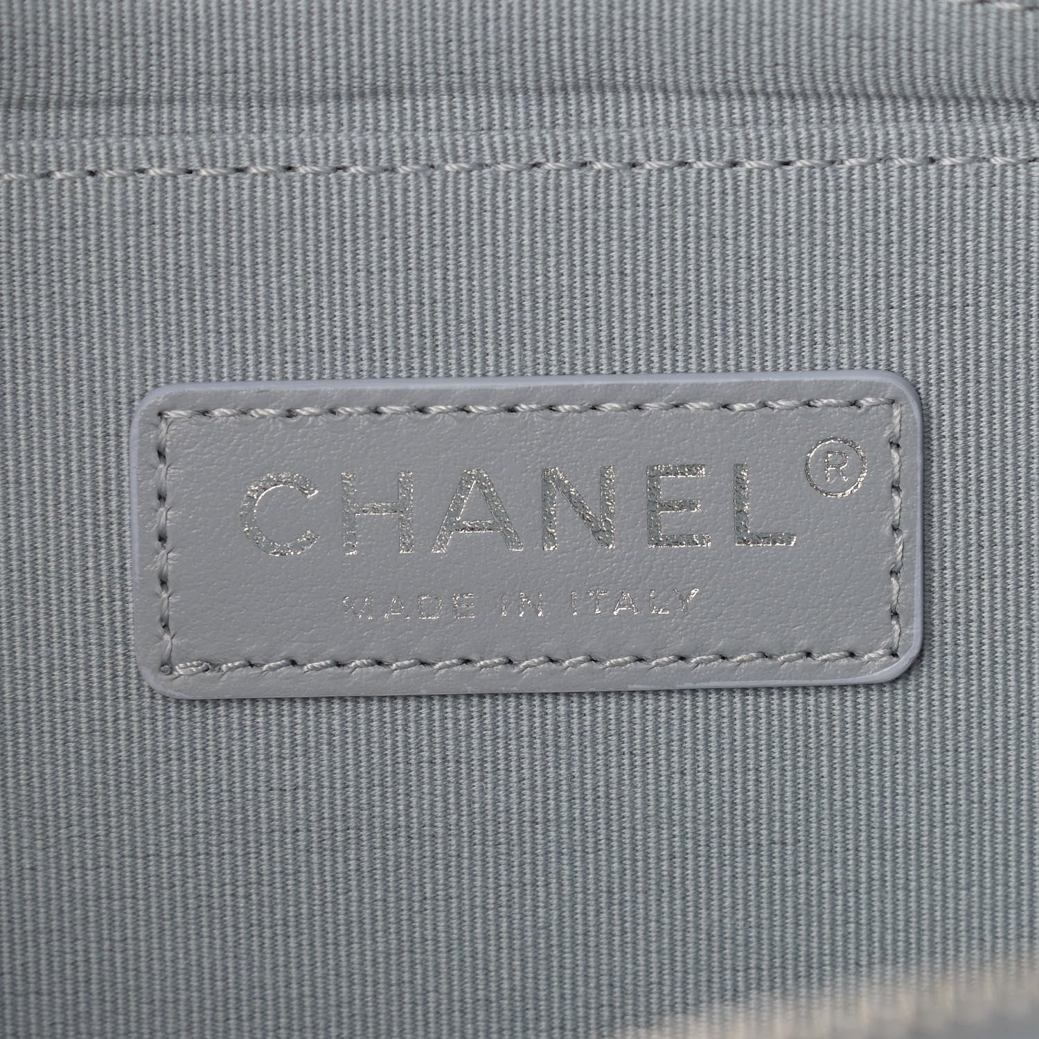 Chanel Metallic Lambskin Like A Wallet Flap Silvery Black 6 of 12