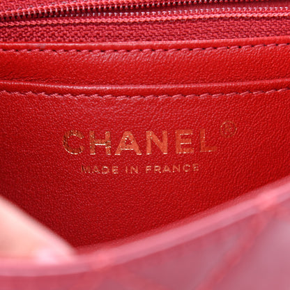 Chanel Aged Calfskin Quilted 2.55 Reissue Mini Flap Red 5 of 9