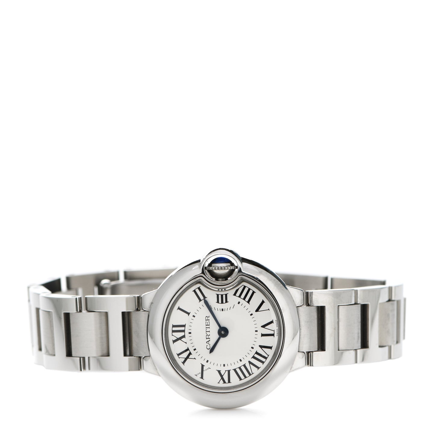 Stainless Steel 28mm Ballon Bleu De Cartier Quartz Watch