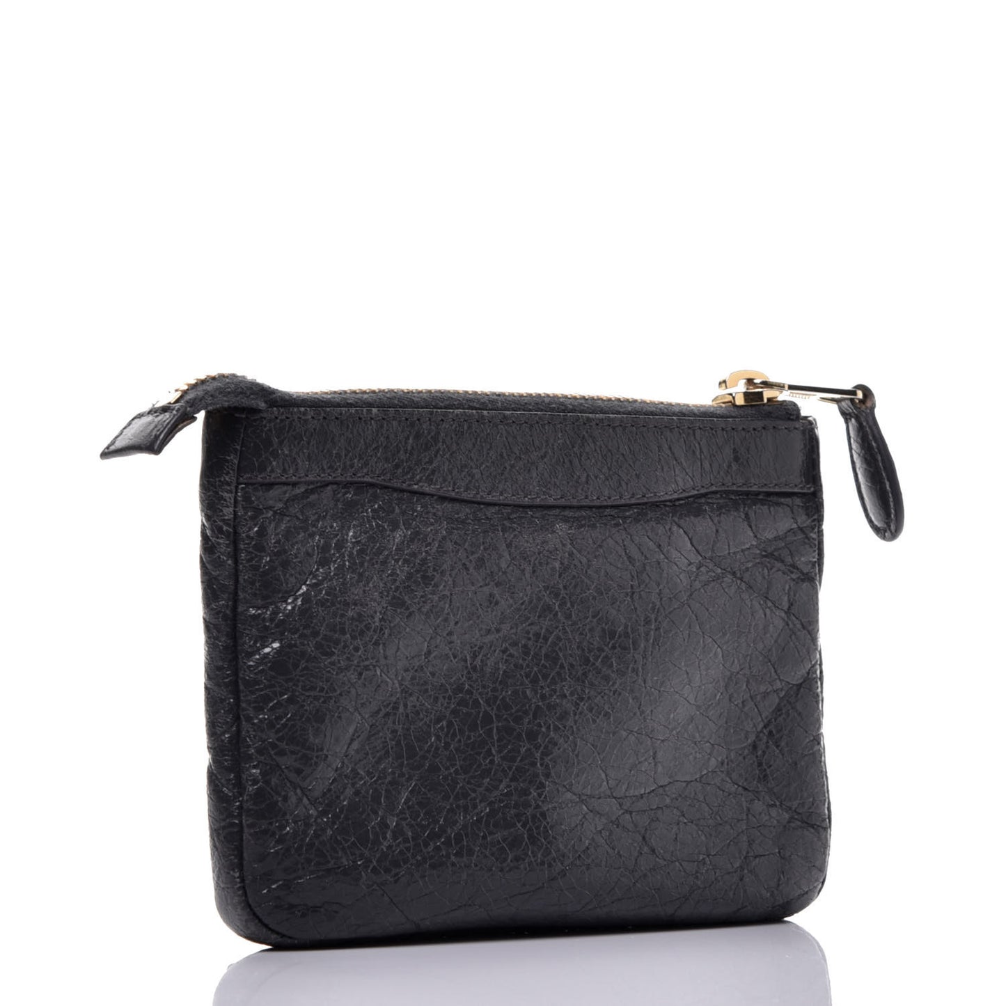 Agneau Giant 12 Gold Hardware M Porte-Monnaie Coin Purse Gris Fossile