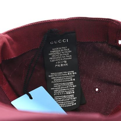 Gucci X MLB Cotton NY Yankees Baseball Hat 57-61 Lacquer 9 of 11