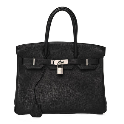 Hermes Togo Birkin 30 Black 1 of 39