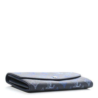 Louis Vuitton Mahina Flight Mode Iris Wallet Bleu Marine 4 of 6