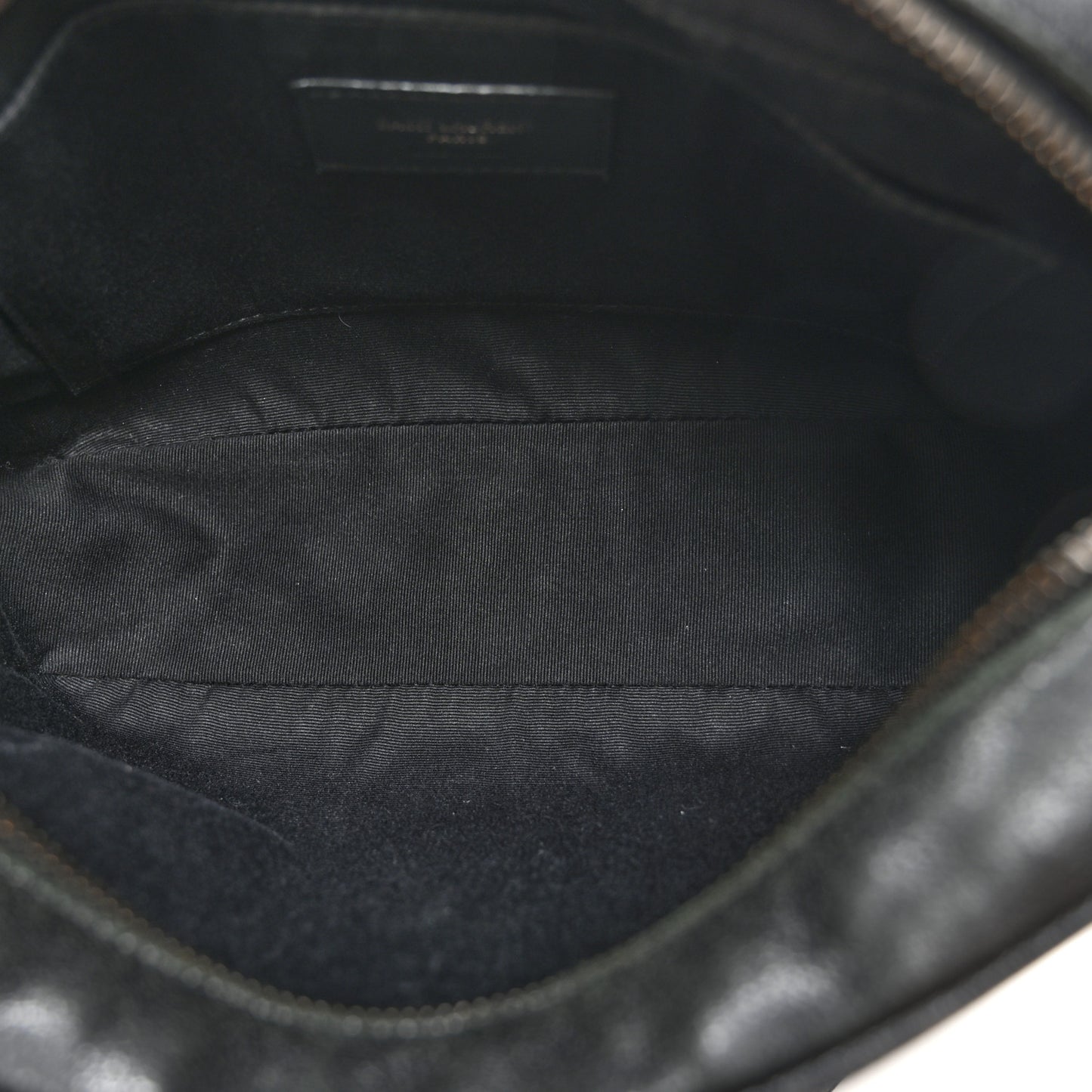 Lambskin Monogram Small Lou Camera Bag Black
