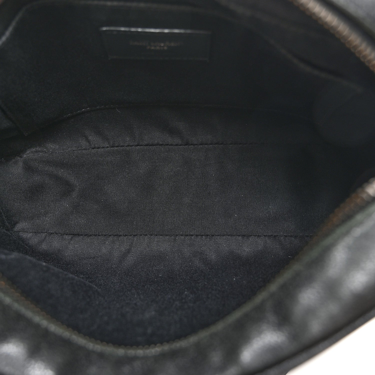 Saint Laurent Lambskin Monogram Small Lou Camera Bag Black 5 of 9