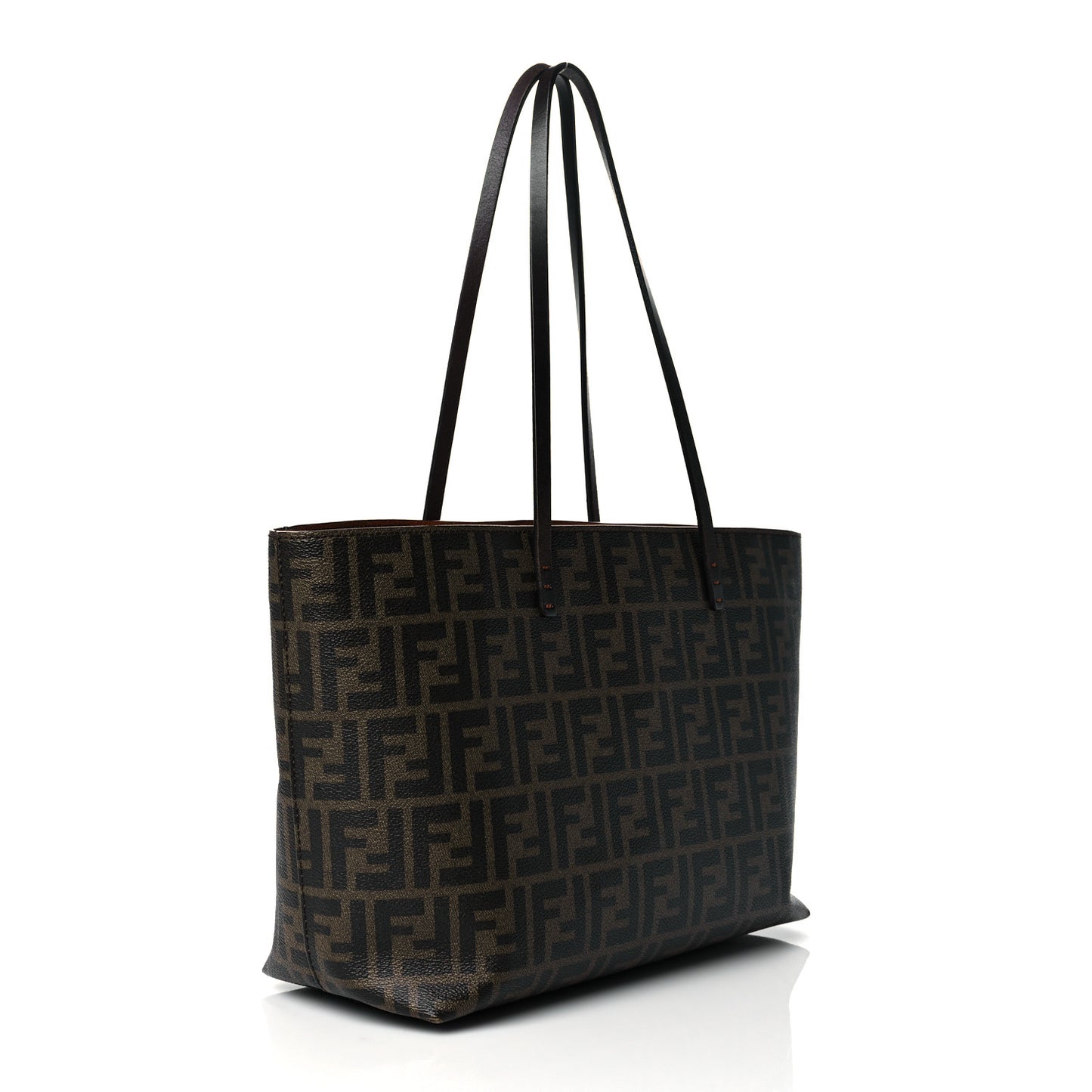 Zucca Spalmati Small Roll Tote Tobacco Orange