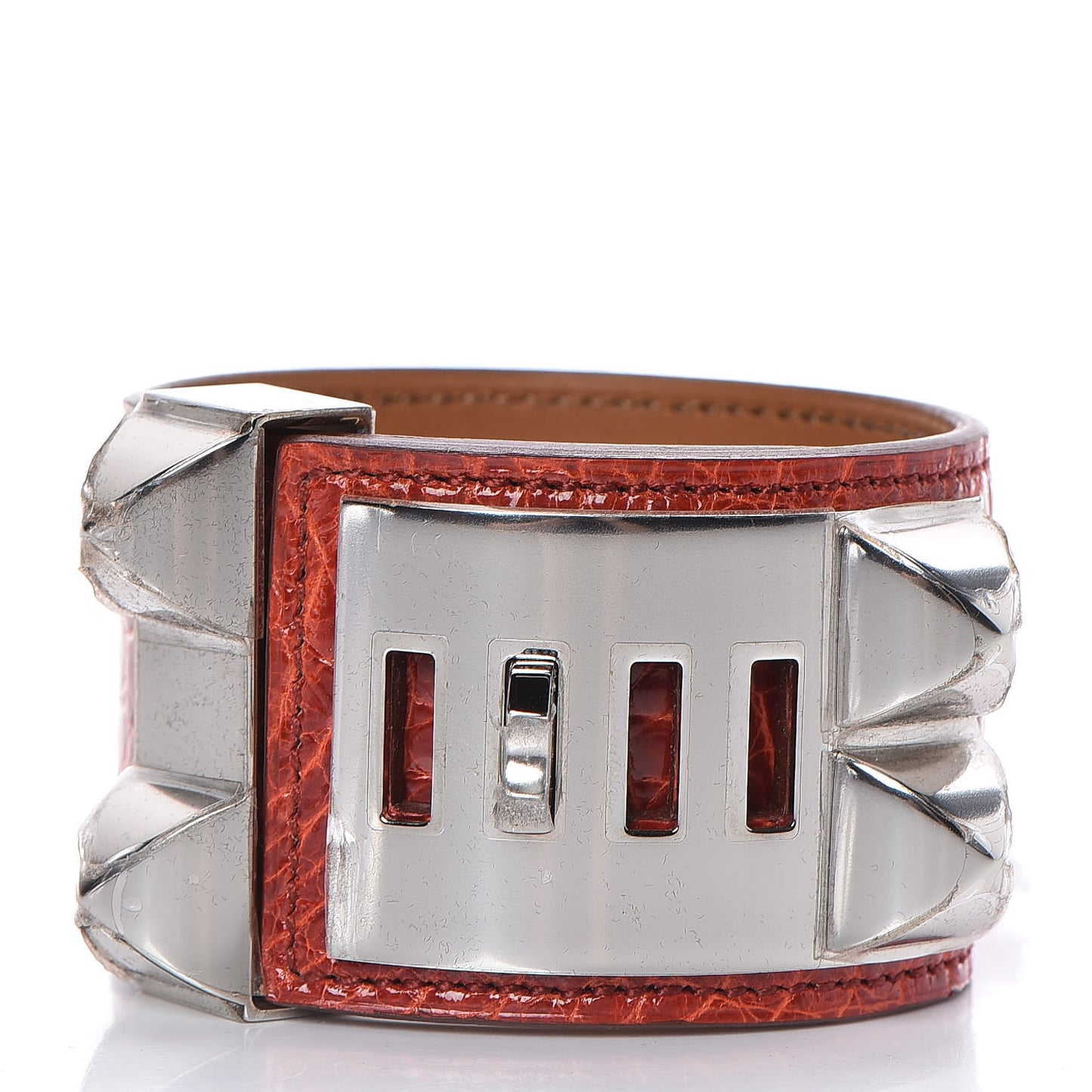 Shiny Alligator Collier De Chien CDC Bracelet S Sanguine