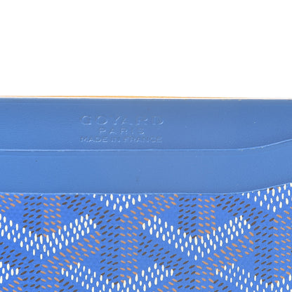 Goyard Goyardine Saint Sulpice Card Holder Sky Blue 6 of 8