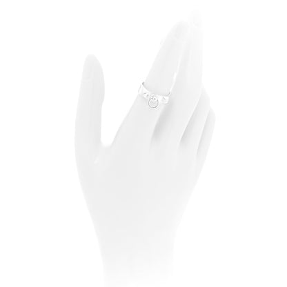 Hermes Sterling Silver PM Collier De Chien Ring 54 6.75 2 of 5