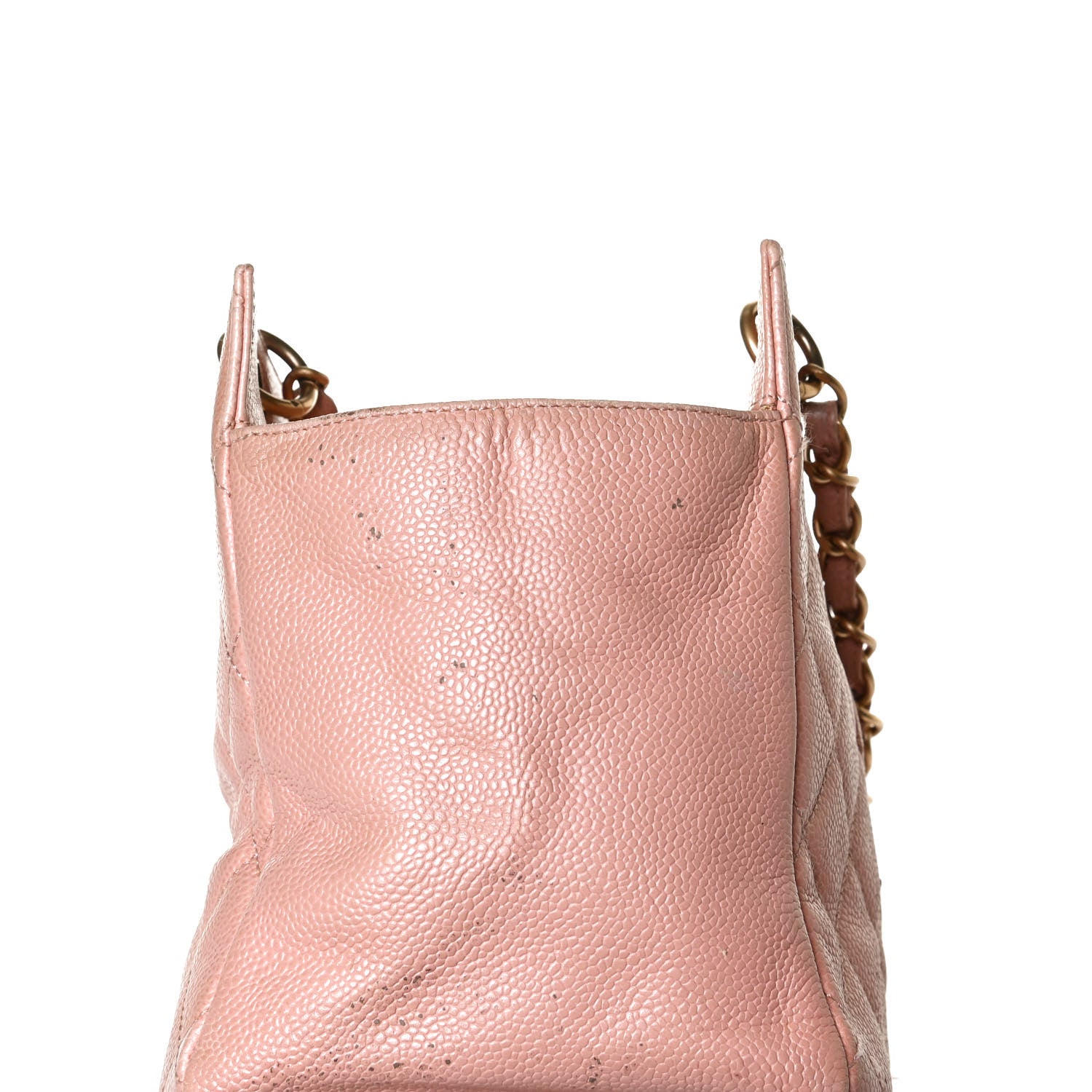 Chanel Caviar Quilted Petit Timeless Shopping Tote PTT Pink 14 of 18