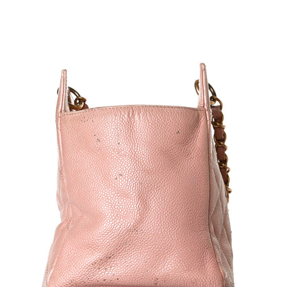 Chanel Caviar Quilted Petit Timeless Shopping Tote PTT Pink 14 of 18