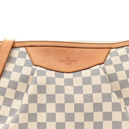 Louis Vuitton Damier Azur Siracusa MM 8 of 10