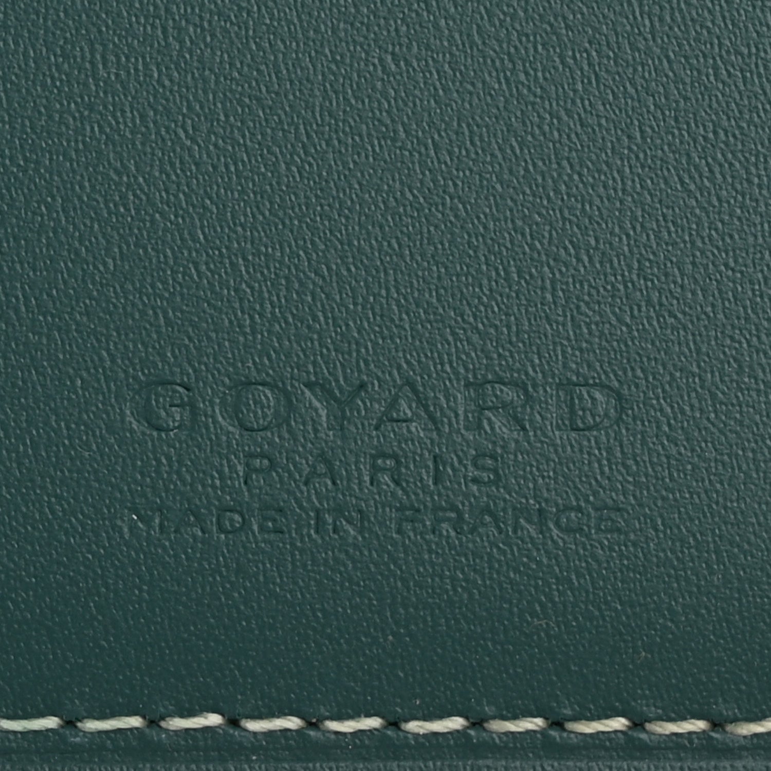 Goyard Goyardine Passport Wallet Green 6 of 11