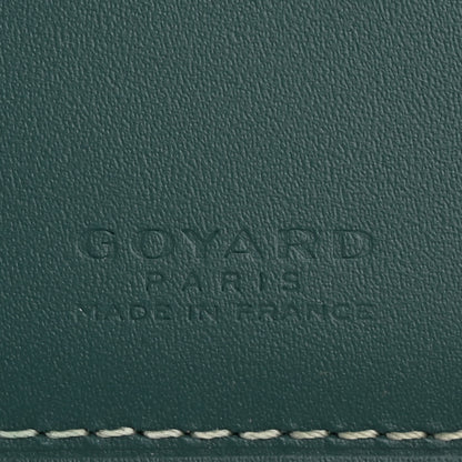 Goyard Goyardine Passport Wallet Green 6 of 11