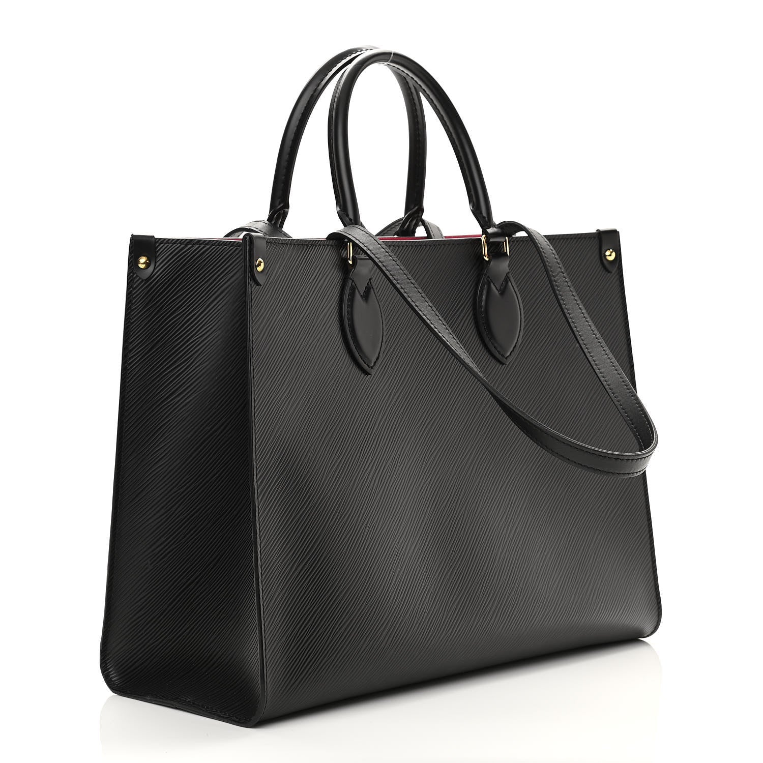 Louis Vuitton Epi Onthego MM Black 2 of 9