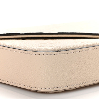 Louis Vuitton Empreinte Pochette Felicie Chain Wallet Cream 8 of 11