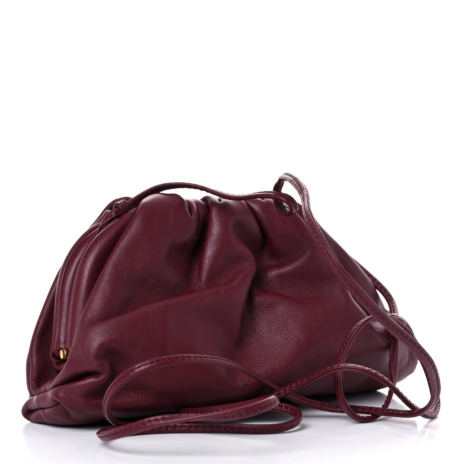 Bottega Veneta Butter Calfskin The Mini Pouch Bordeaux 3 of 10