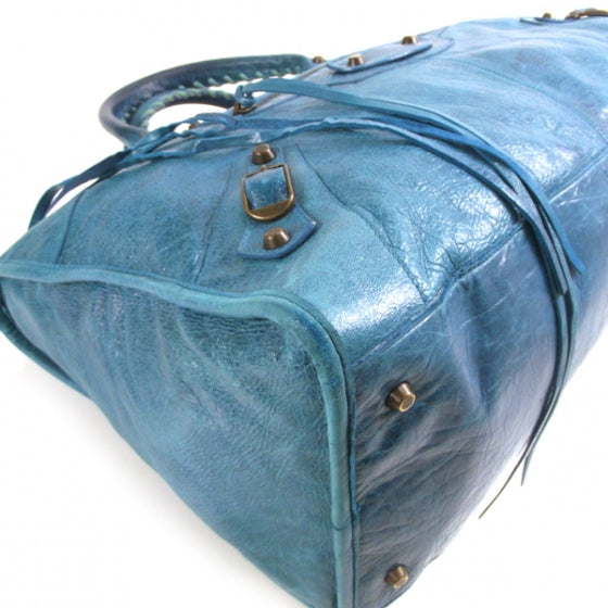 Leather Work Turquoise