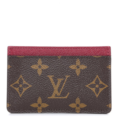 Louis Vuitton Monogram Card Holder Fuchsia 1 of 7