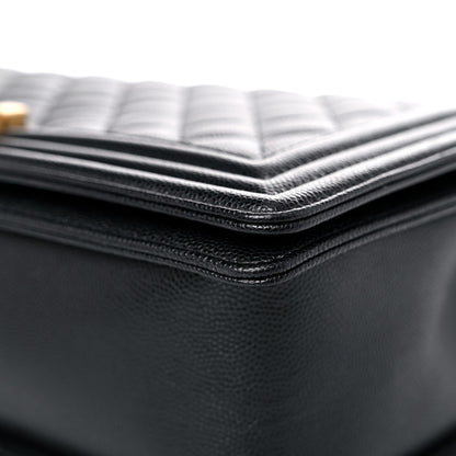 Chanel Caviar Quilted New Medium Boy Flap Black 8 of 11