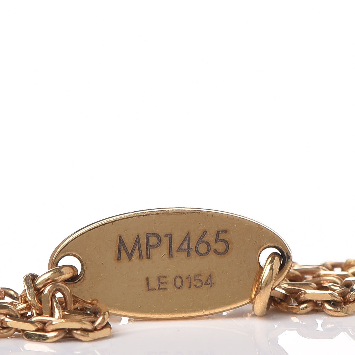 Large Essential V Necklace Gold