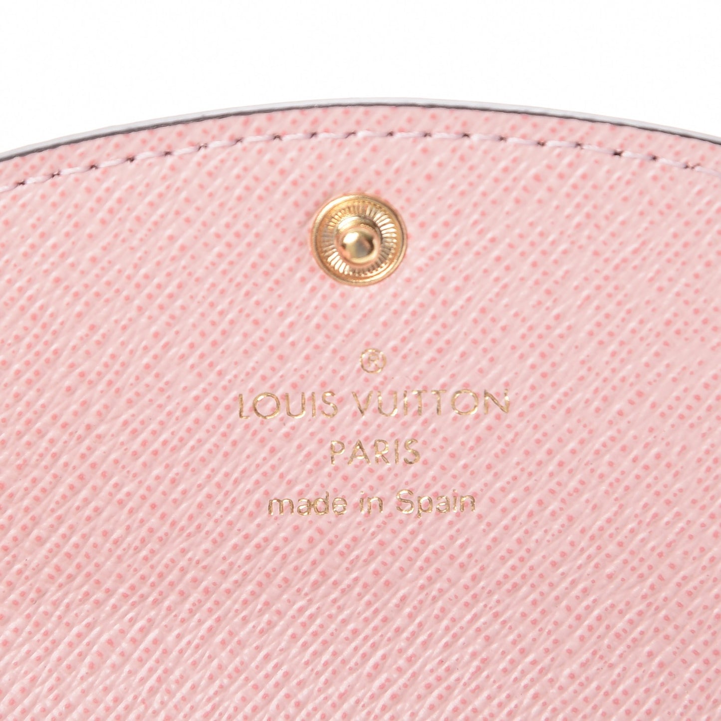 Monogram Rosalie Coin Purse Rose Ballerine
