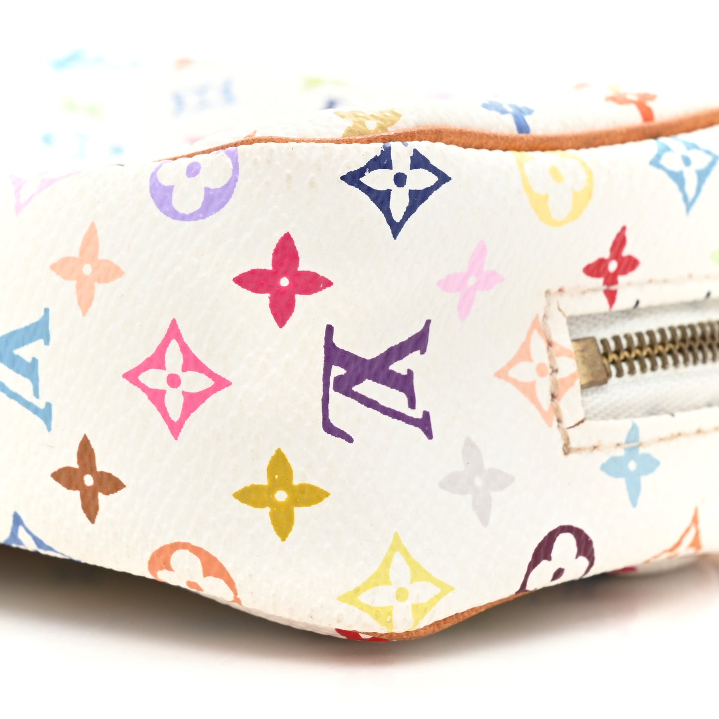 Monogram Multicolor Trousse Wapity White