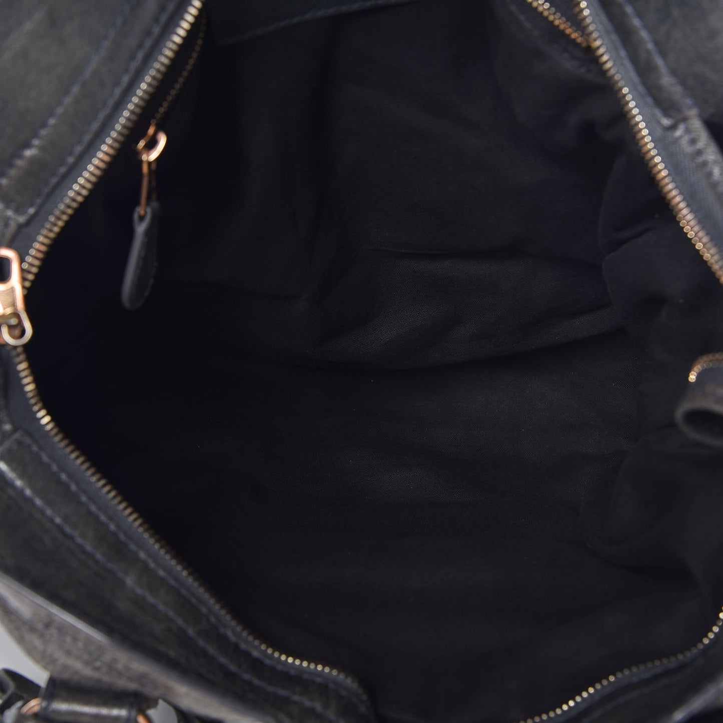 Agneau Giant 12 Rose Gold Hardware City Anthracite