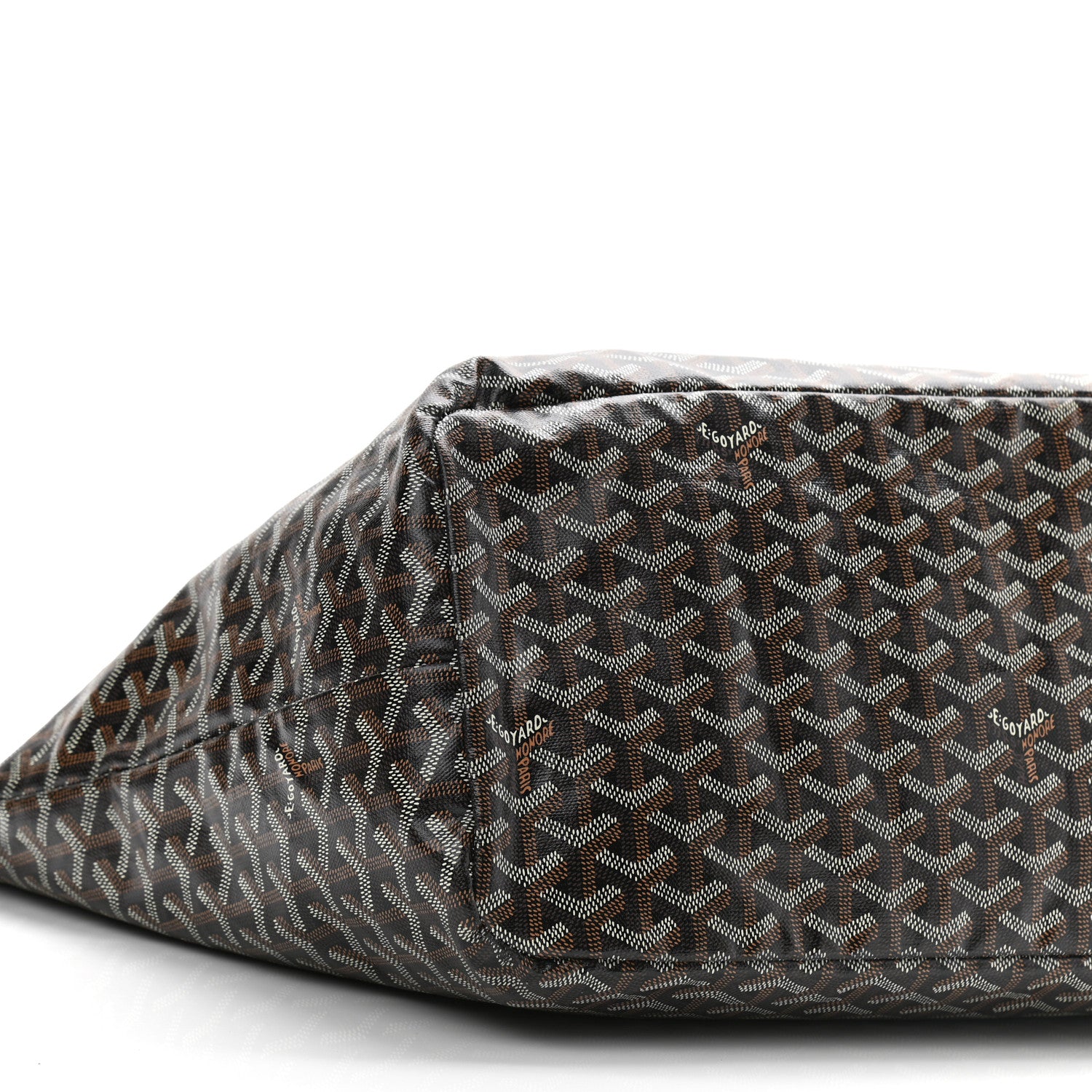 Goyard Goyardine Saint Louis GM Black Gold 10 of 11
