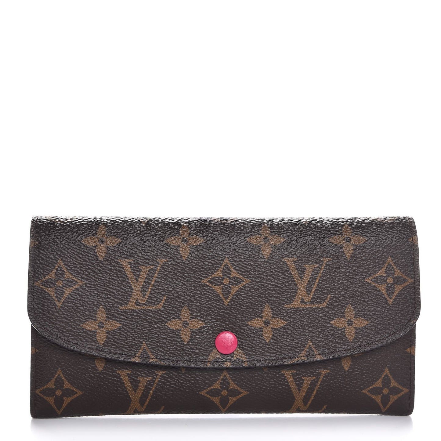 Monogram Emilie Wallet Hot Pink
