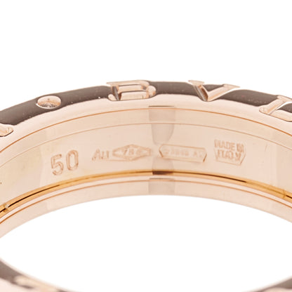 Bulgari 18K Rose Gold B.Zero1 One-Band Ring 50 5.25 3 of 5