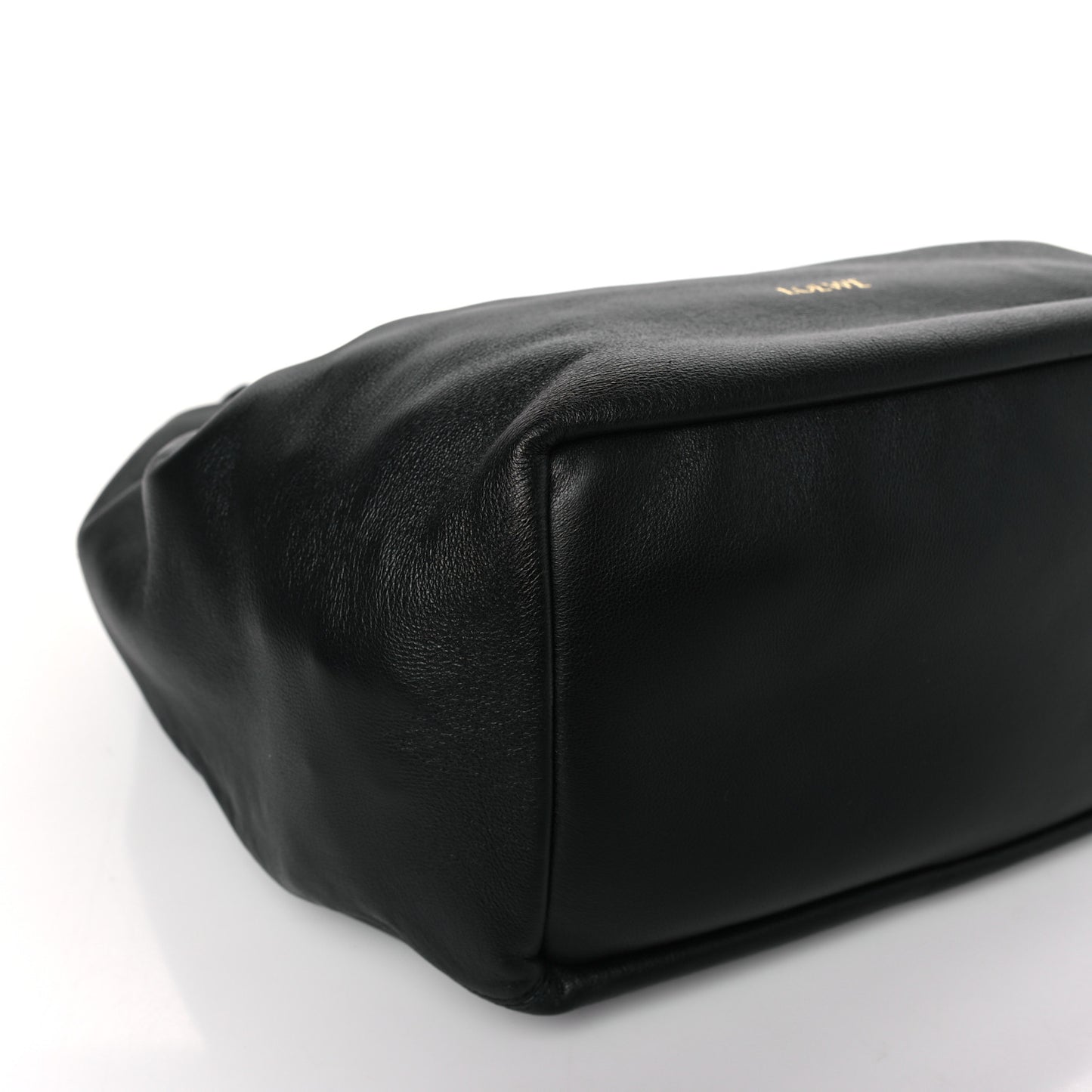 Nappa Small Squeeze Bag Black