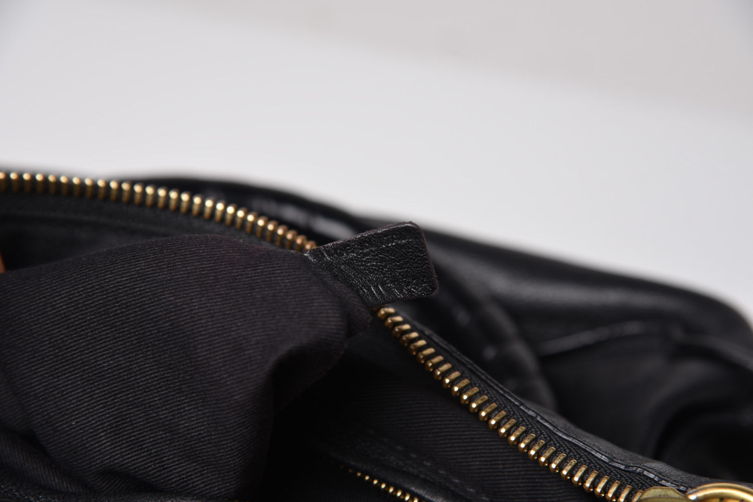 Chloe Lambskin Embroidered Medium Marcie Satchel Black 5 of 12