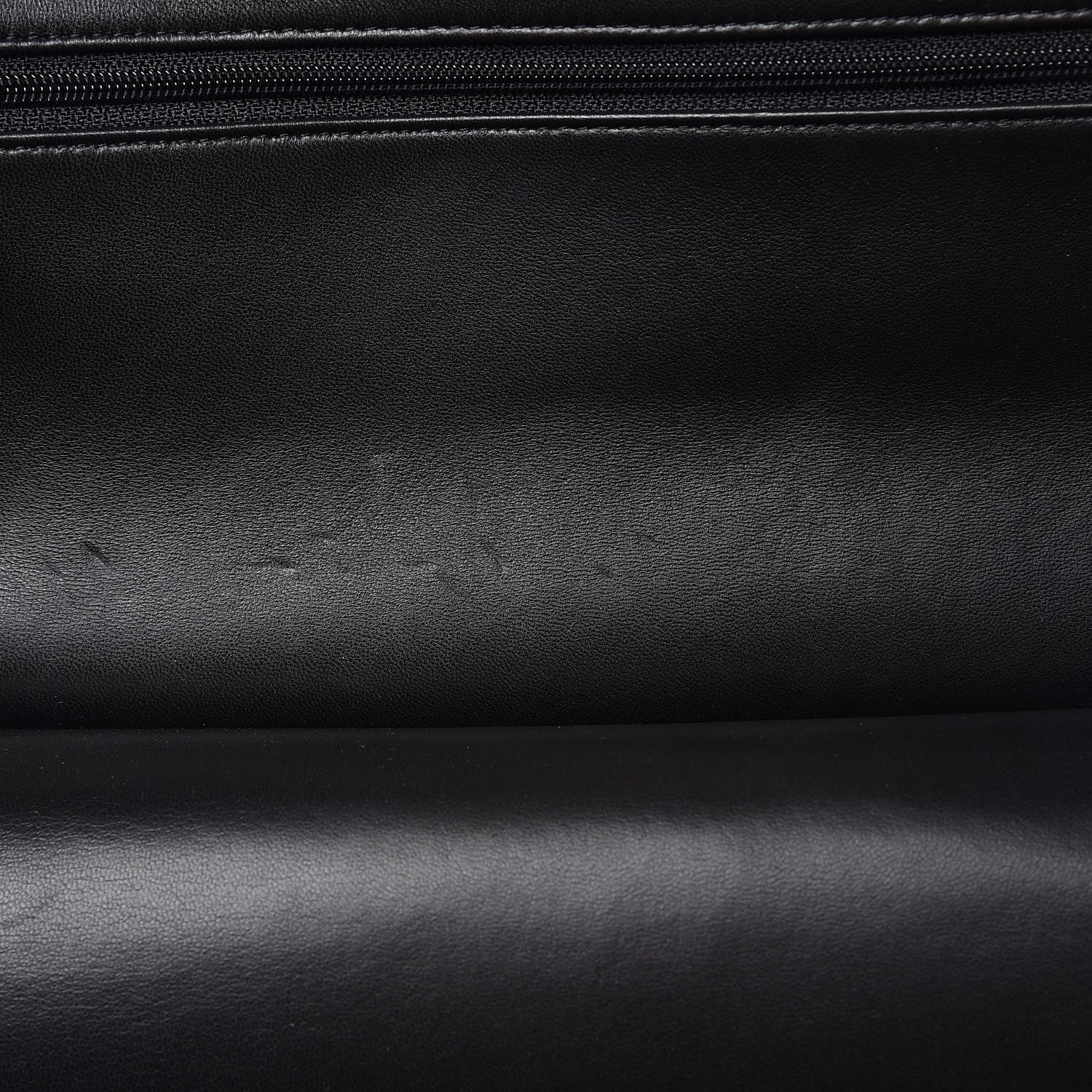 Chanel Lambskin Quilted Jumbo Double Flap Black 9 of 10