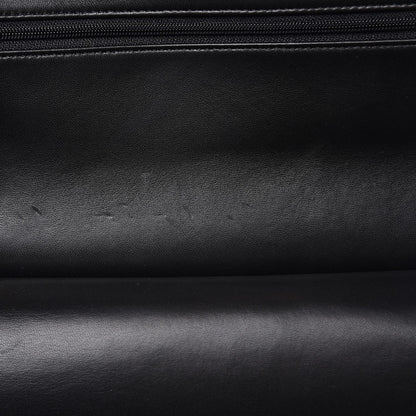 Chanel Lambskin Quilted Jumbo Double Flap Black 9 of 10