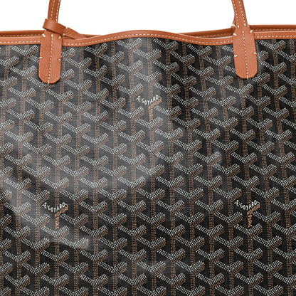 Goyard Goyardine Saint Louis GM Black Gold 9 of 14