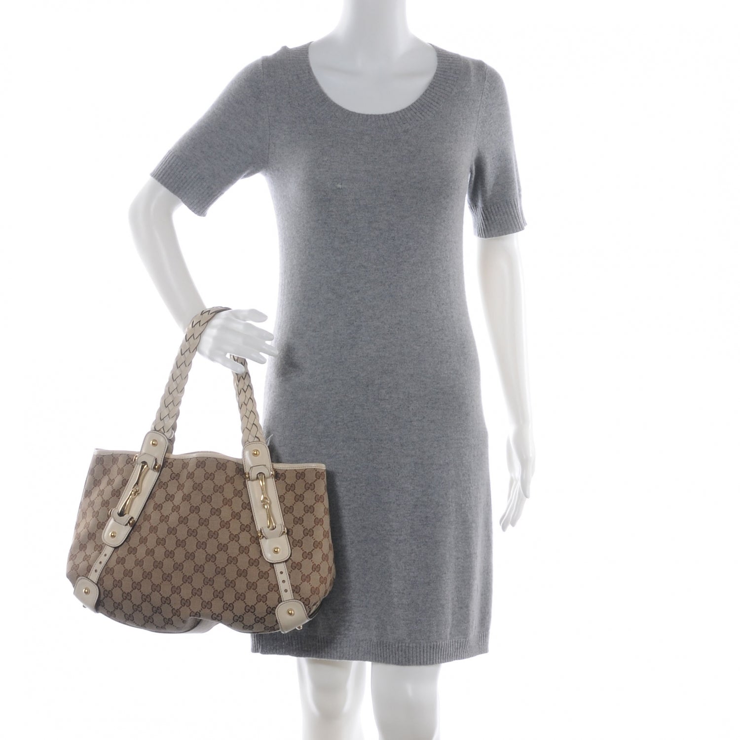 Gucci Monogram Small Pelham Ivory 2 of 8