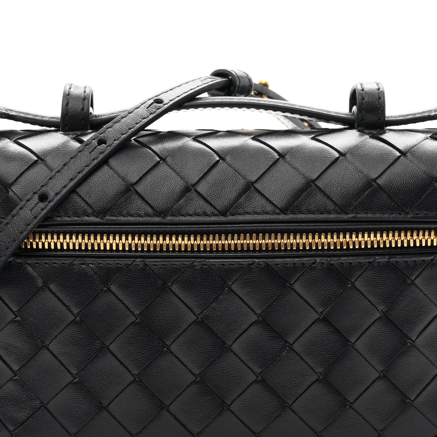Calfskin Intrecciato Bang Bang Vanity Case Nocturnal