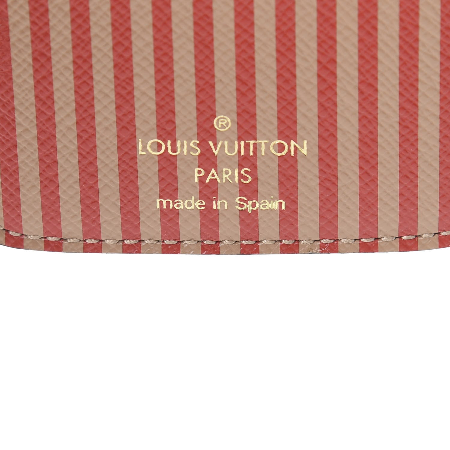 Louis Vuitton Monogram Illustre Trunk Key Holder Bordeaux 3 of 4