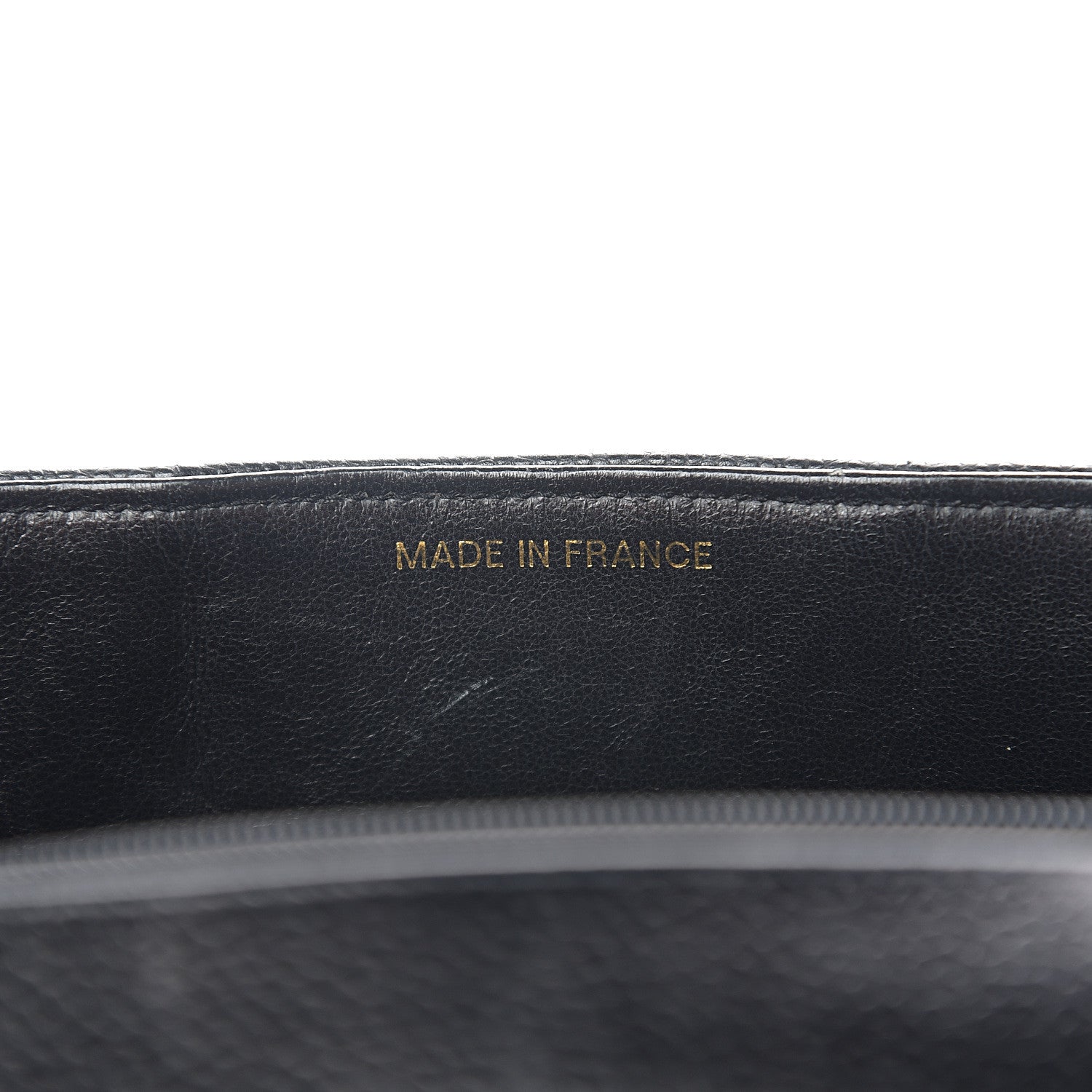 Chanel Caviar Vertical Quilted Jumbo Single Flap Black 7 of 10