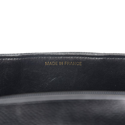 Chanel Caviar Vertical Quilted Jumbo Single Flap Black 7 of 10
