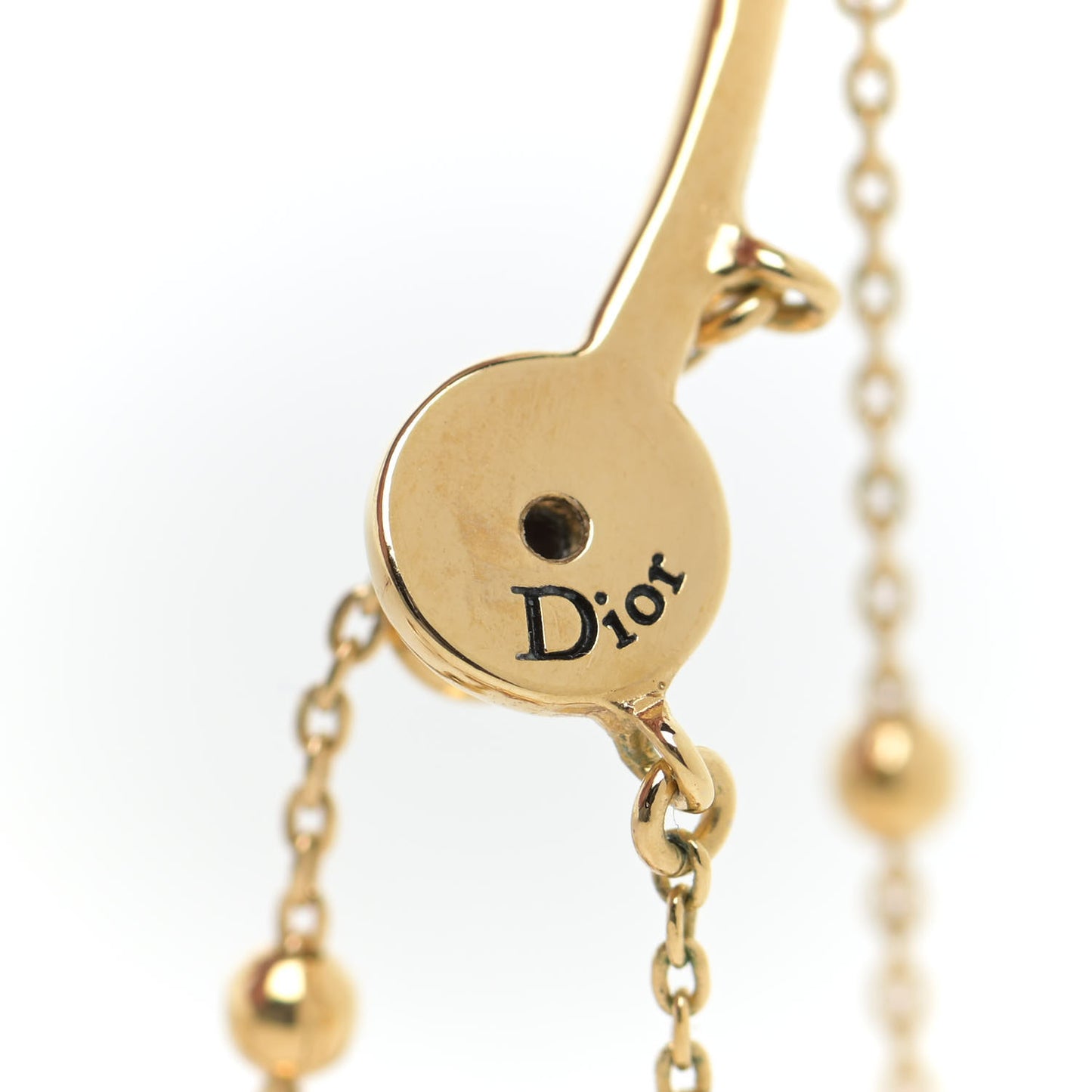 Pearl Shiny-D Earring Gold
