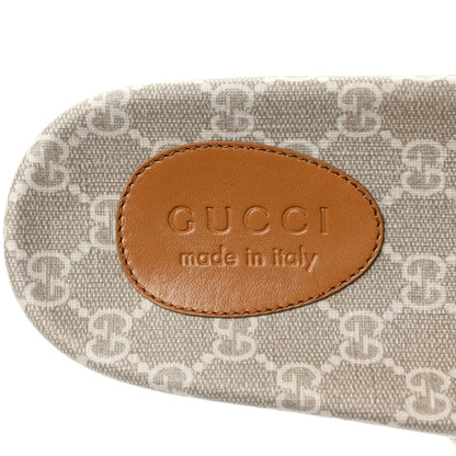 Gucci GG Supreme Monogram Demetra Mens Slide Sandals 10 White Mystic White 7 of 8