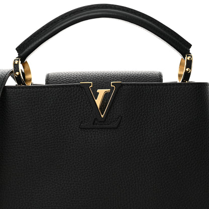 Louis Vuitton Taurillon Capucines BB Black 7 of 12