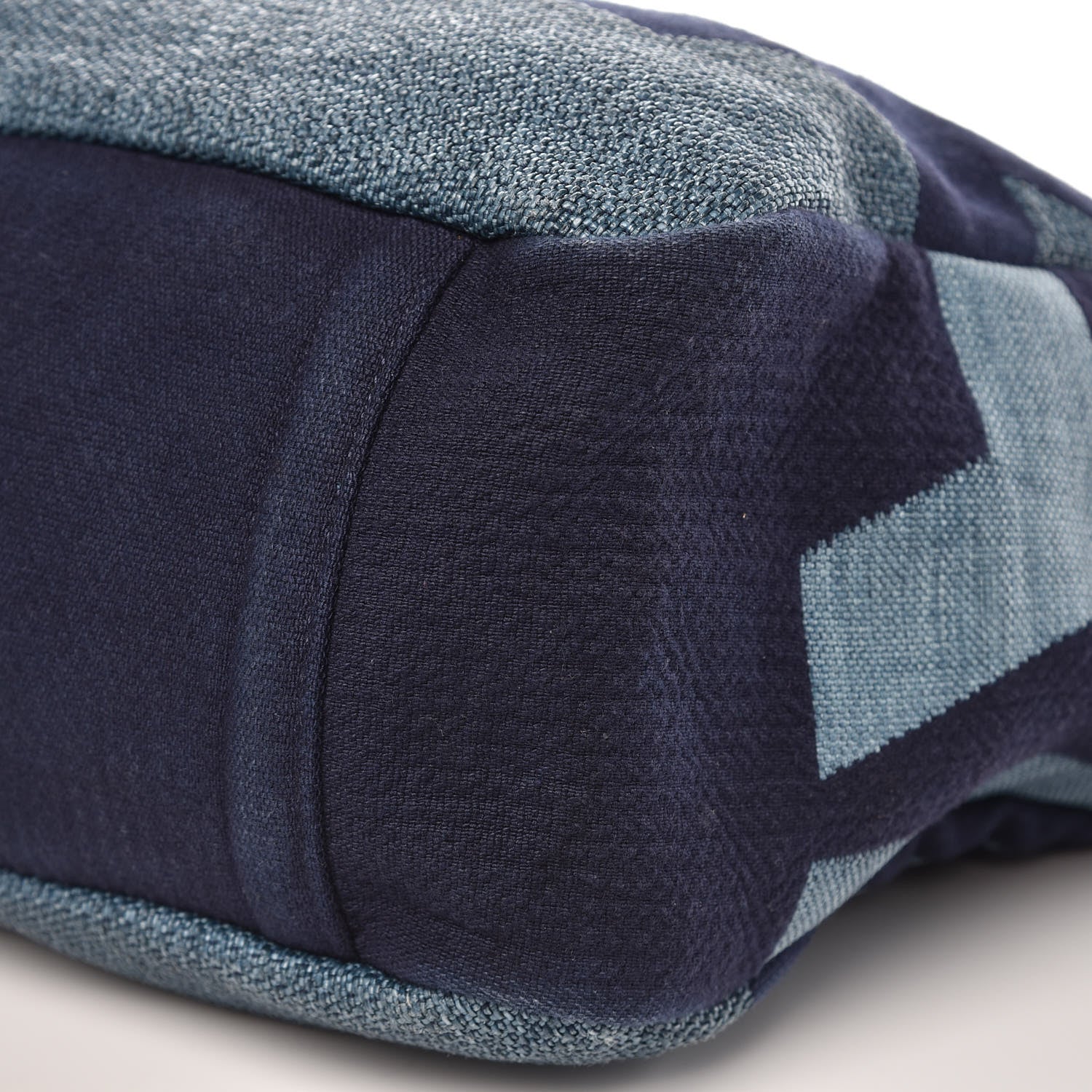 Chanel Canvas Large Shopping Tote Dark Blue 10 of 11